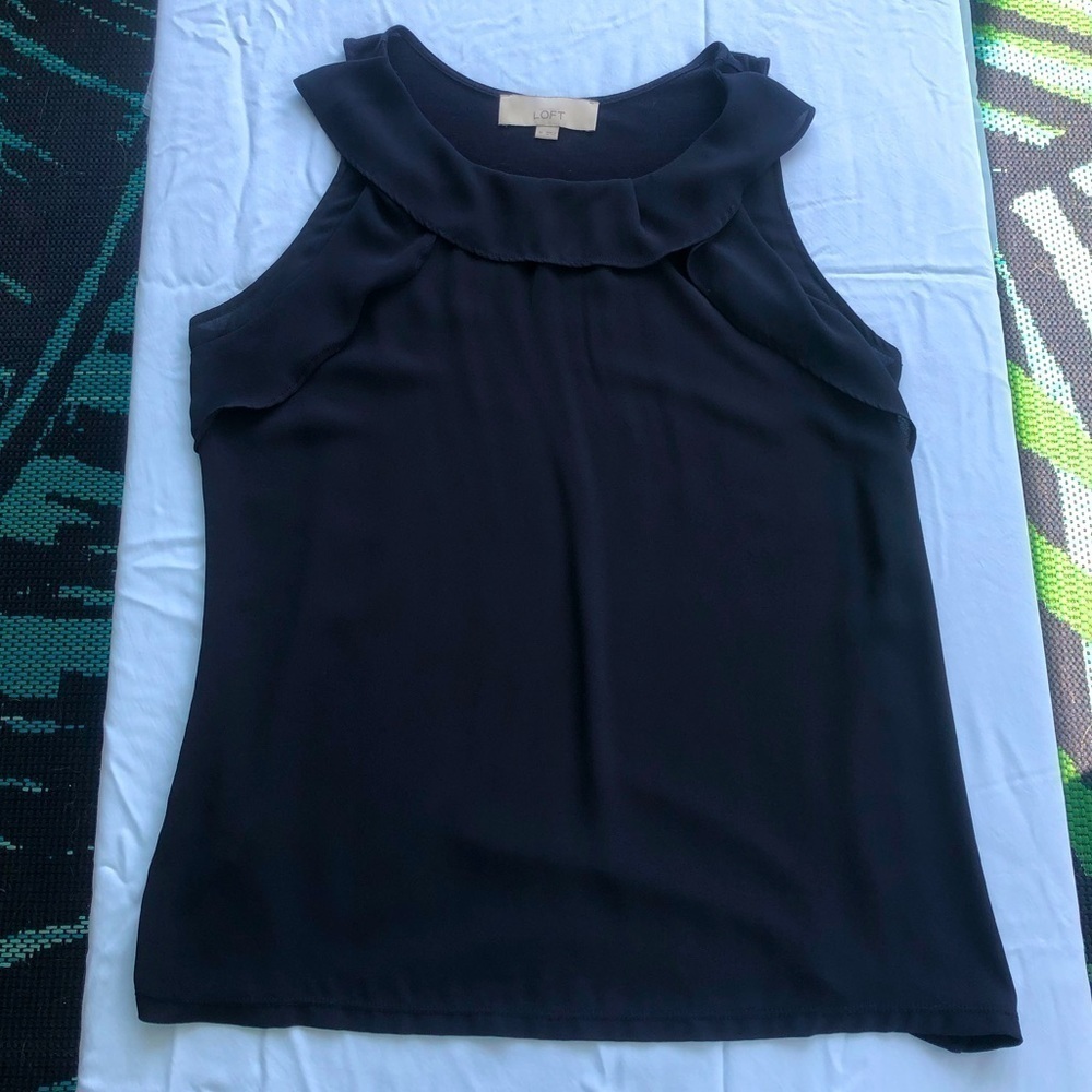 Loft Sleeveless Blouse - M - Picture 2 of 10